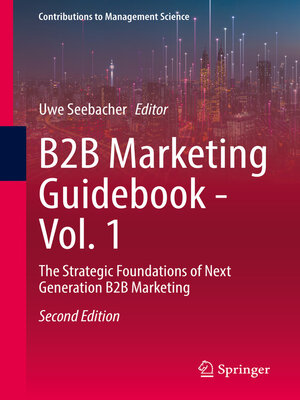 cover image of B2B Marketing Guidebook--Volume 1
